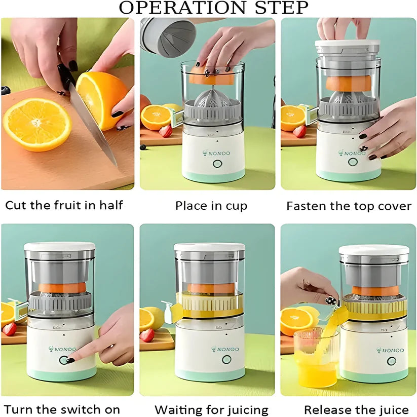 Portable USB Mini Electric Rechargeable Juicer