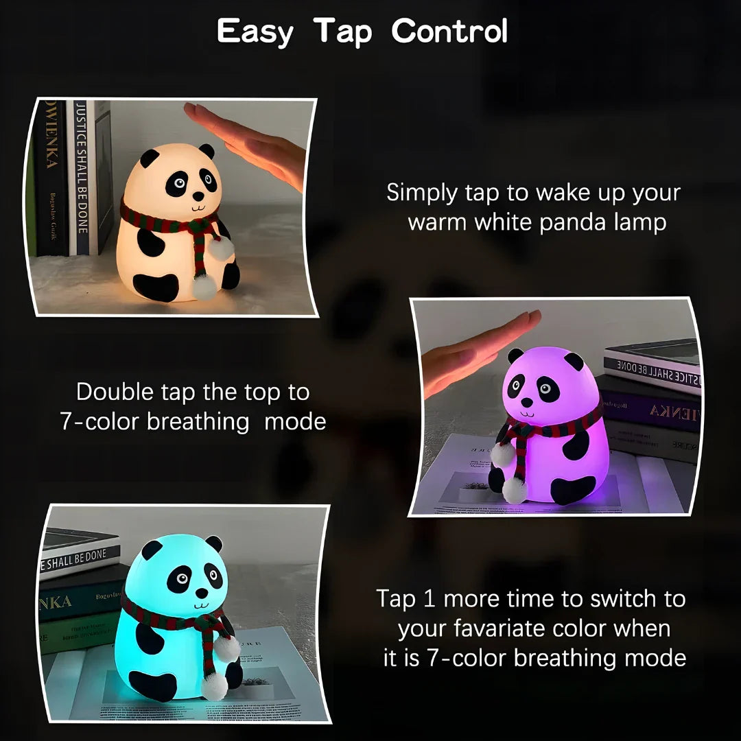 Cute Panda Night Lamp